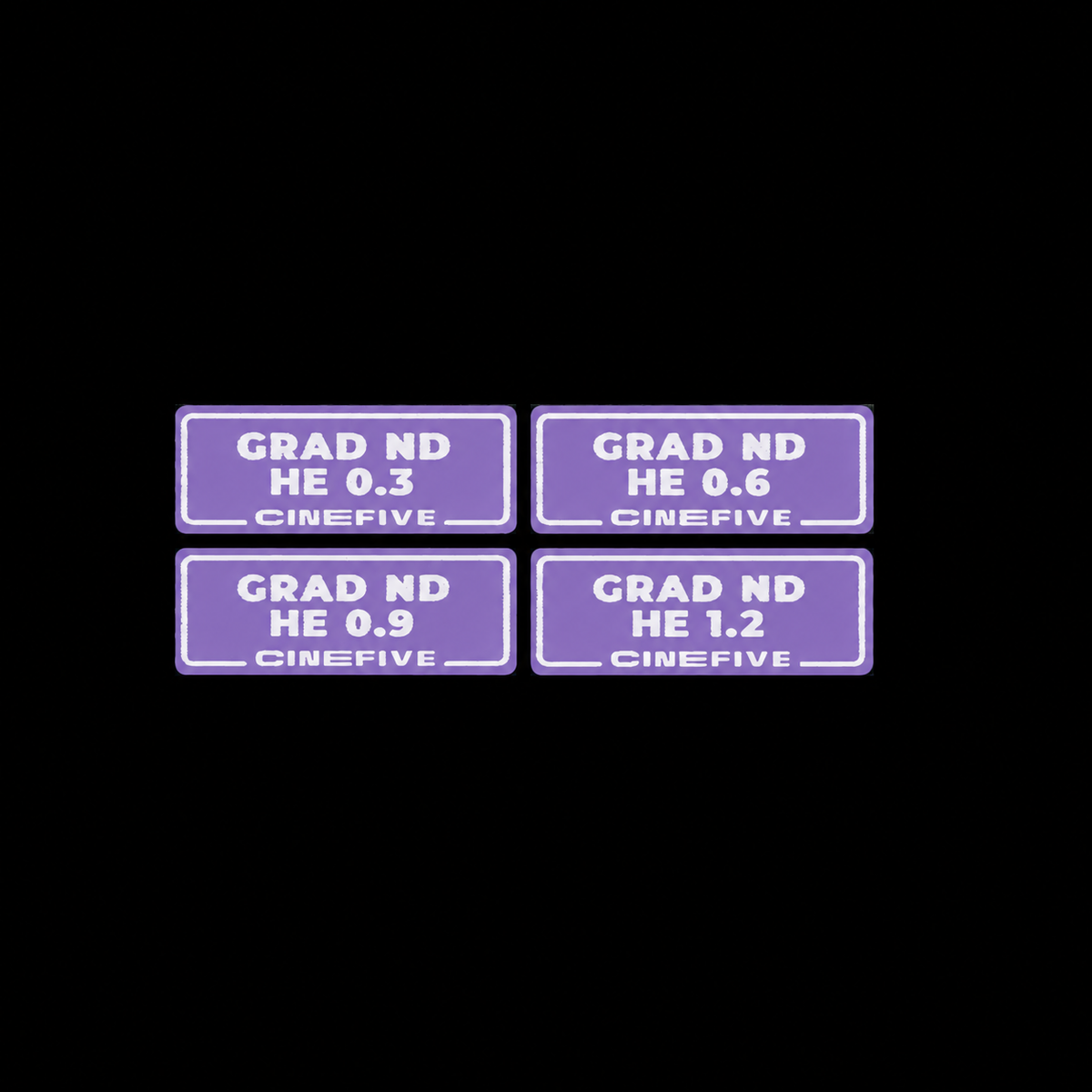 Kit Graduated Neutral Density Hard-Edge Filter Tag