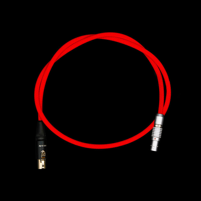 Power cable LEMO 4 to TV-Logic