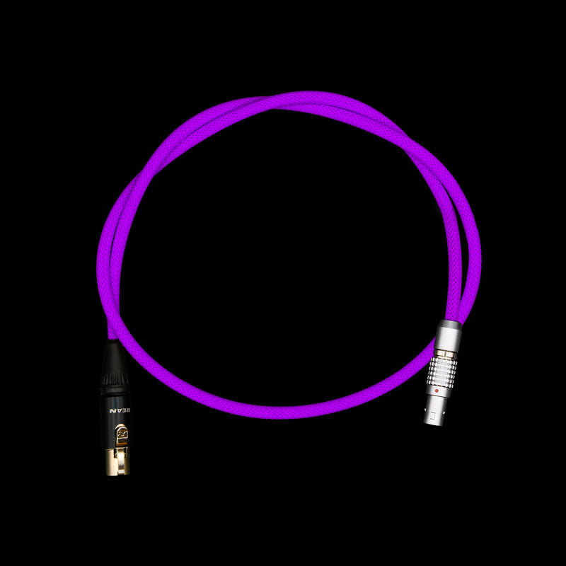 Power cable LEMO 4 to TV-Logic